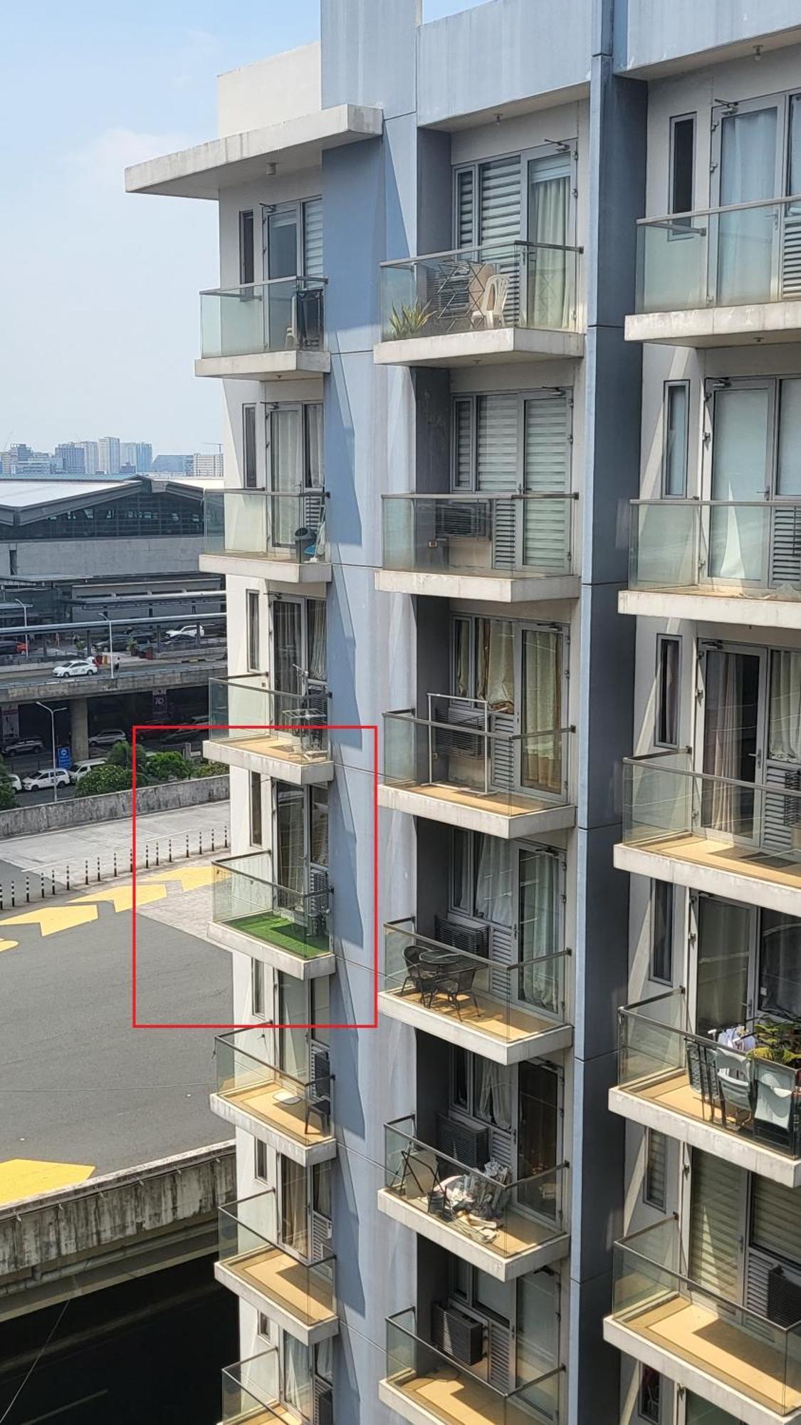 One Palm Tree Villas Condominium - Studio 7Th Fl With Balcony - Across Terminal 3 Airport Pasay Exterior foto