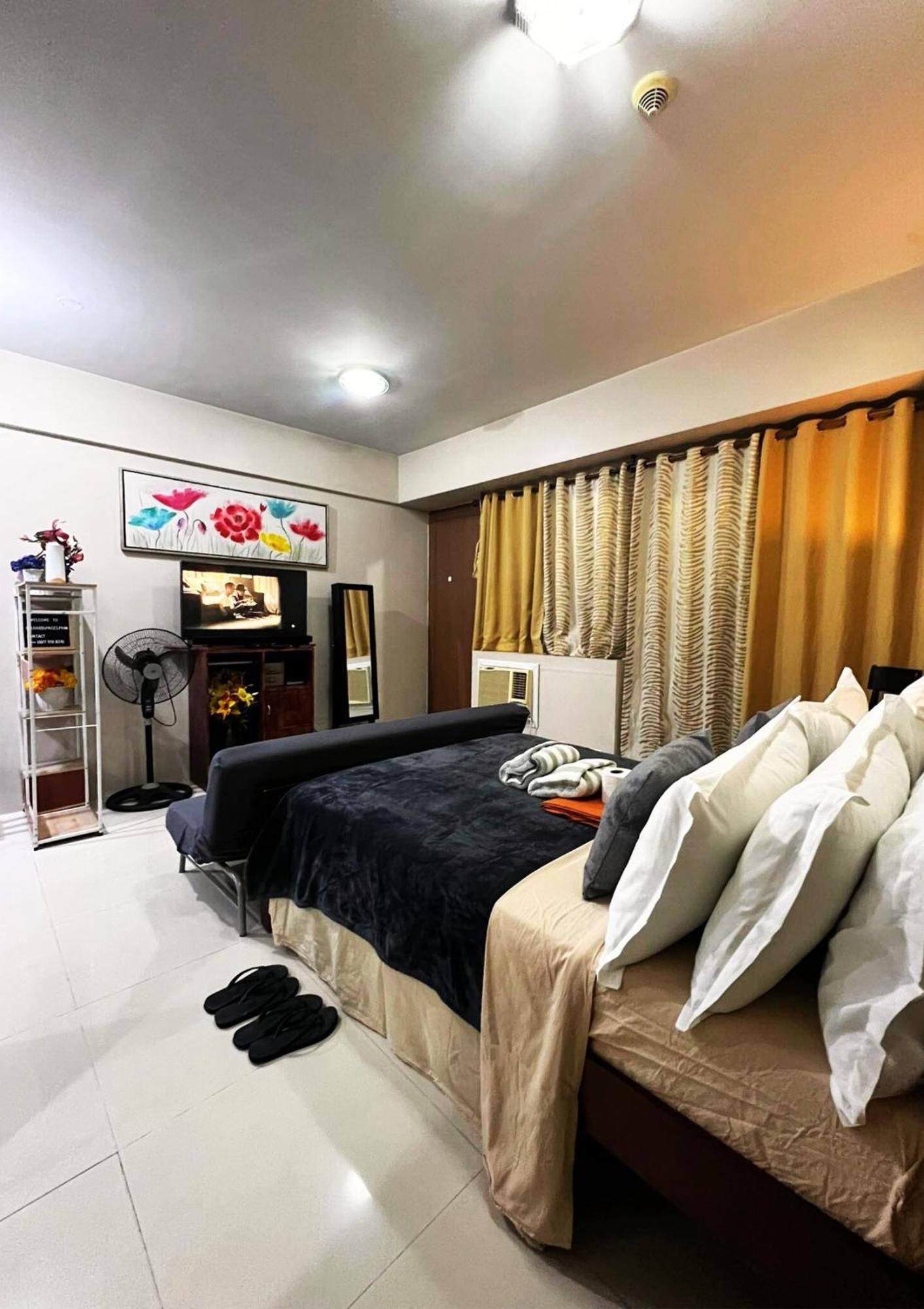 One Palm Tree Villas Condominium - Studio 7Th Fl With Balcony - Across Terminal 3 Airport Pasay Exterior foto
