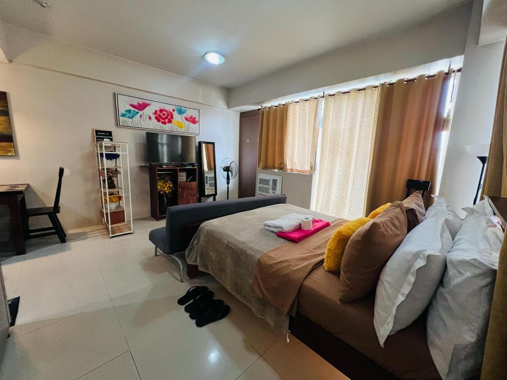 One Palm Tree Villas Condominium - Studio 7Th Fl With Balcony - Across Terminal 3 Airport Pasay Exterior foto